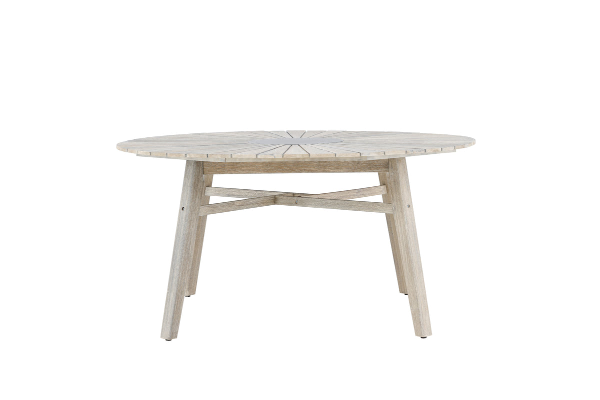 Rives Runde Spiseborde ⌀150 Hvidpudset