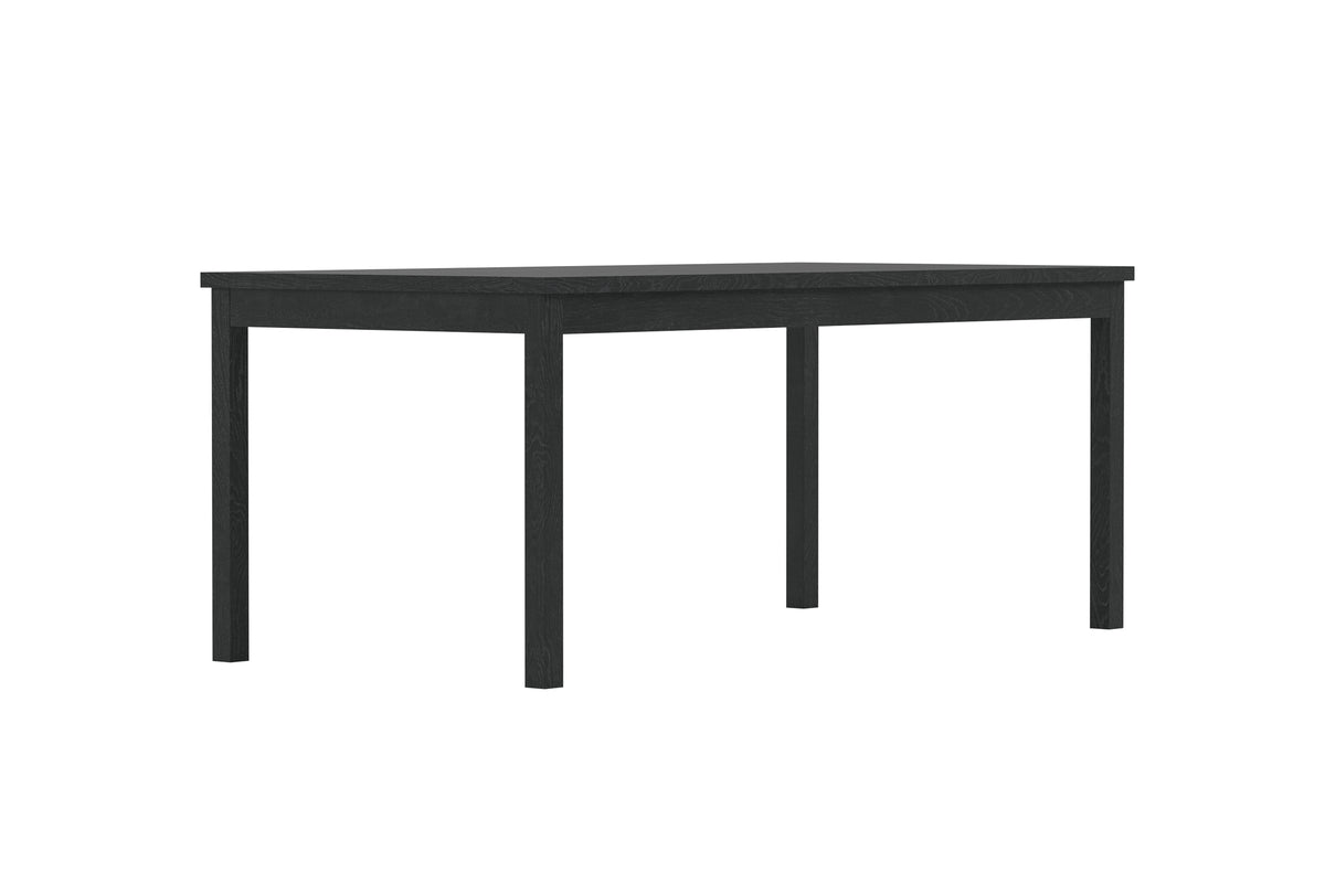 Rektangulært spisebord 180 x 90 Sort