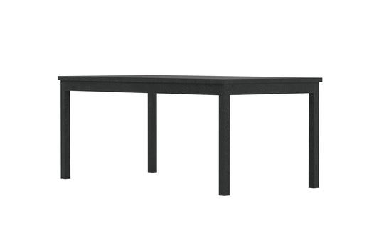 Rektangulært spisebord 180 x 90 Sort