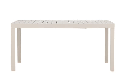 Rektangulært spisebord 160/240 x 100 Beige