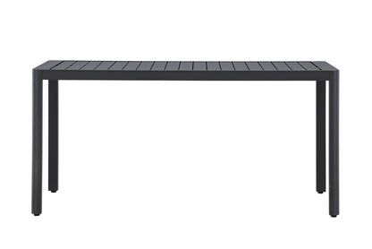 Rektangulært spisebord 150 x 85 Sort