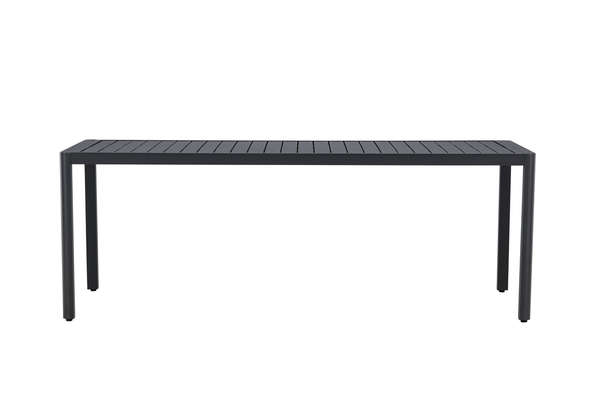 Rektangulært spisebord 200 x 90 Sort
