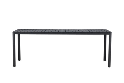 Rektangulært spisebord 200 x 90 Sort