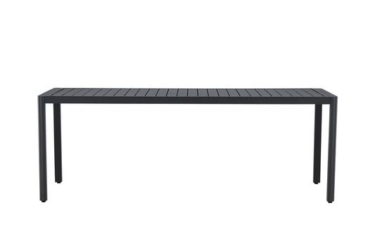 Rektangulært spisebord 200 x 90 Sort
