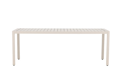 Rektangulært spisebord 200 x 90 Beige