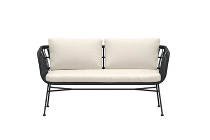 3-personers sofa, sort