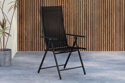 Positionsstol 2-pak Sort