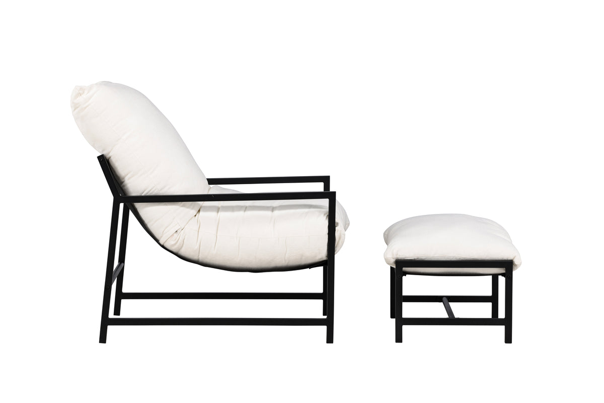 Corso Lounge Stol Sort