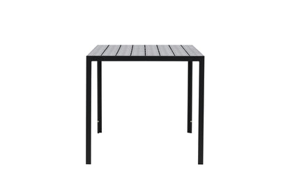 Rektangulært spisebord 140 x 80 Sort