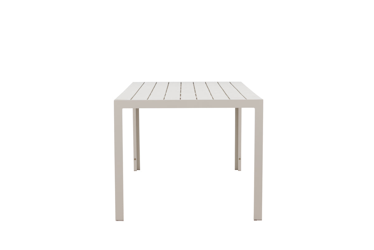 Rektangulært spisebord 205 x 90 Beige