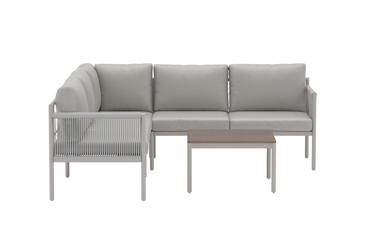 Hjørnesofa sæt Beige Beige