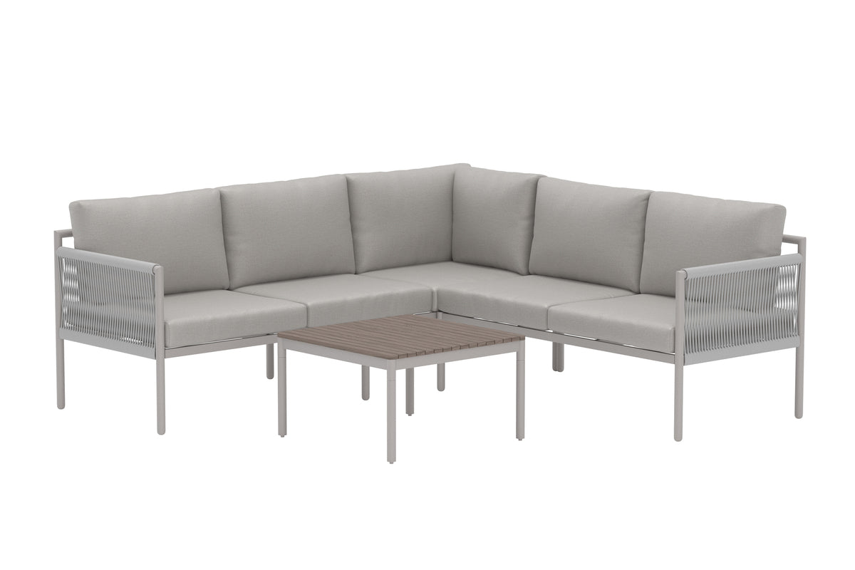 Hjørnesofa sæt Beige Beige