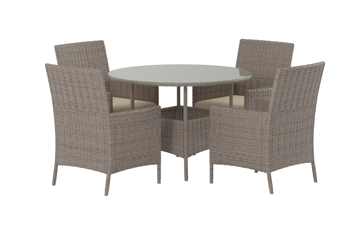 Spisestuesæt Brun Brun