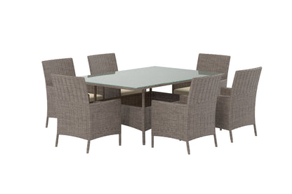 Spisestuesæt Brun Brun