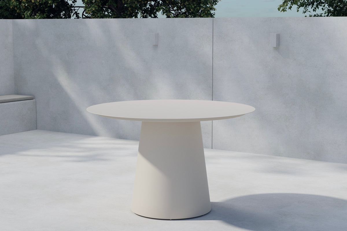 Rundt spisebord ø120 Beige