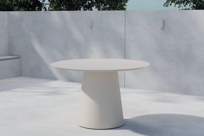 Rundt spisebord ø120 Beige