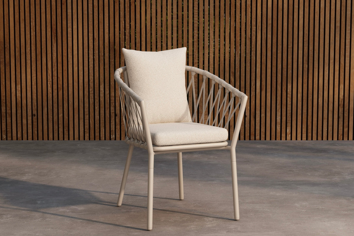 Spisebordsstol 2-pak Hvid