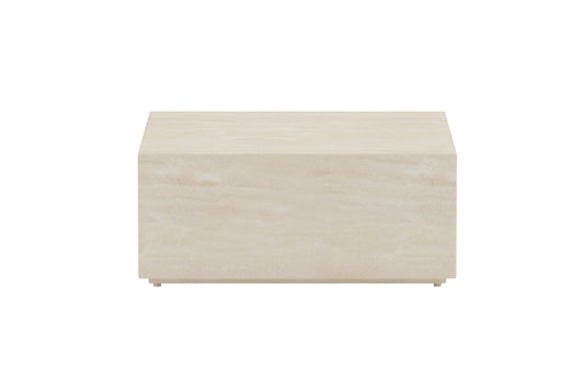 Sidebord 80 x 80 x 35 Beige