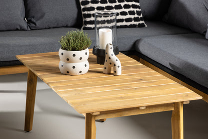 Hjørnesofa sæt Nature Sort