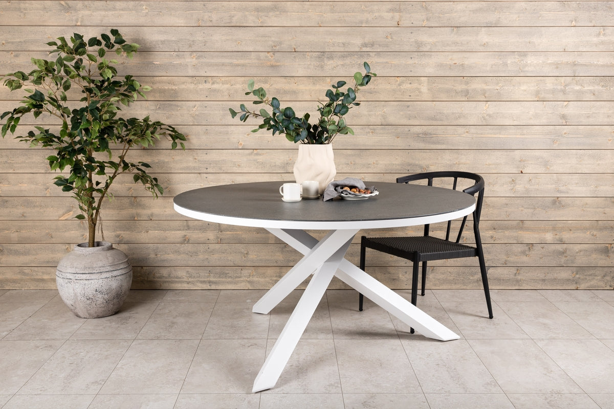 Copacabana Table ø 140 - White/Grey