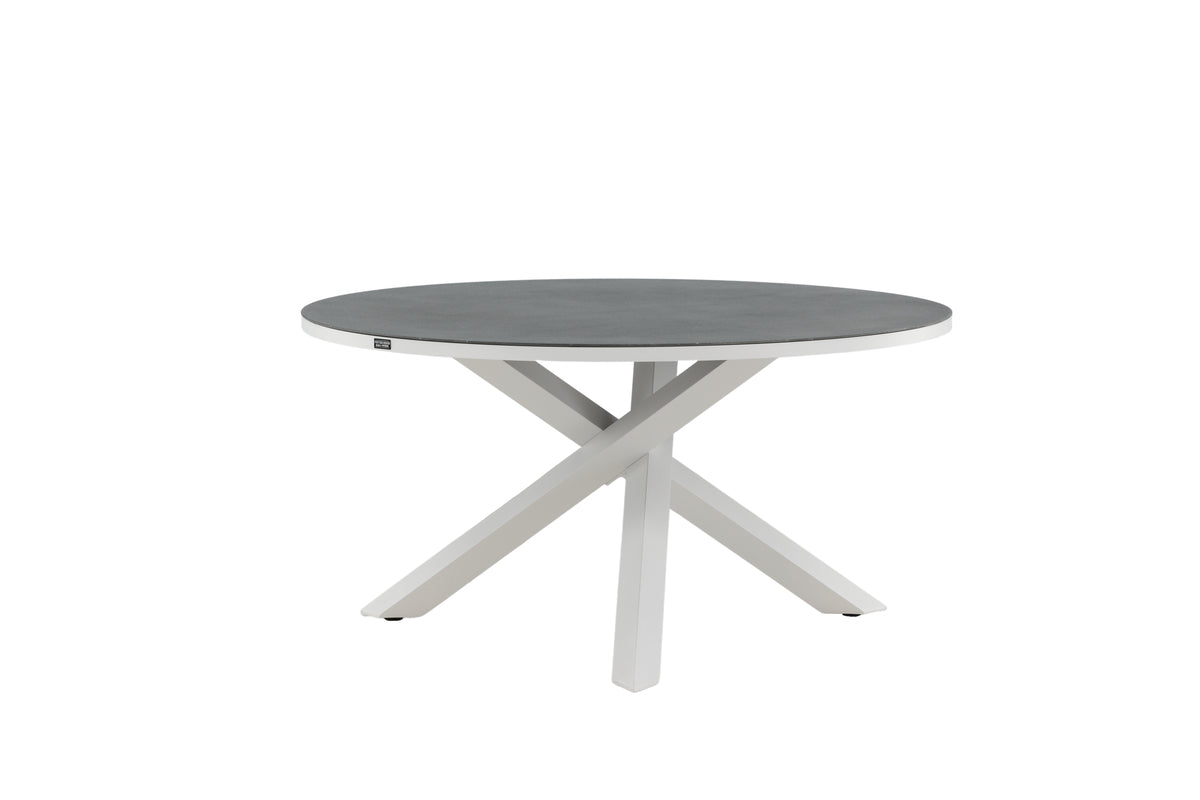 Copacabana Table ø 140 - White/Grey