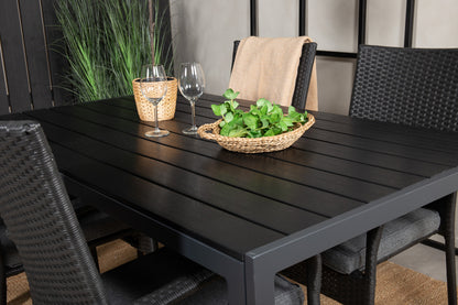 Anna & Break Spisebordsstole Sort +