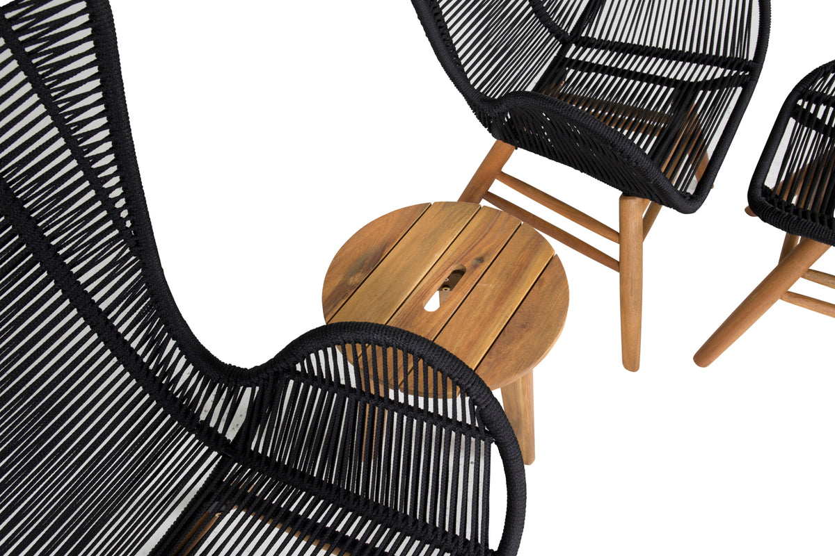 Chania & Tingeling Sidebord ⌀40 + Loungestole