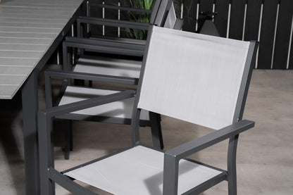 Levels & Copacabana Spisebord 160x100x75 + Spisestole