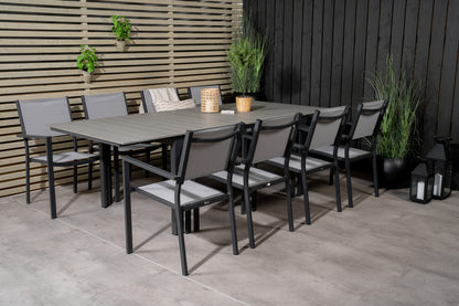 Levels & Copacabana Spisebord 160x100x75 + Spisestole