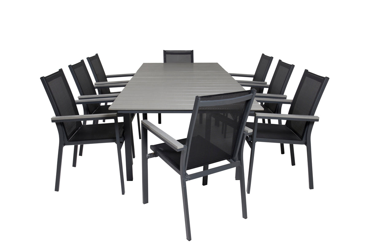 Levels, Parma Rektangulære Spisegrupper