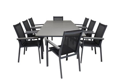 Levels, Parma Rektangulære Spisegrupper