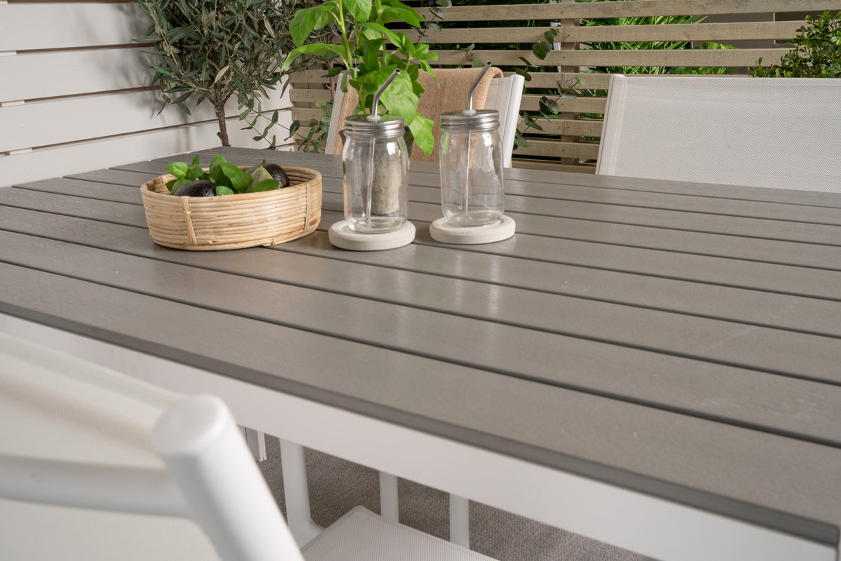 Break | Santorini Spisebord 150x90 + 4 spisebordsstole