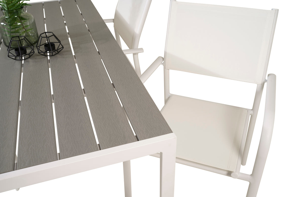 Break | Santorini Spisebord 150x90 + 4 spisebordsstole