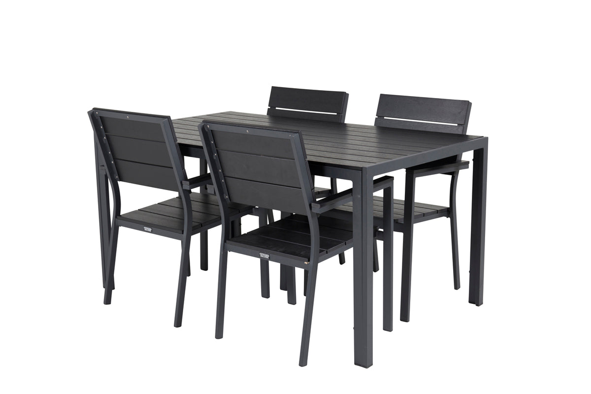 Venture Home Levels & Break Spisebordsstole Sort +