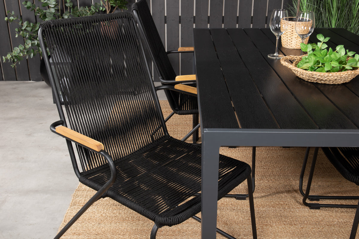 Bois & Break Spisebordsstole Sort +