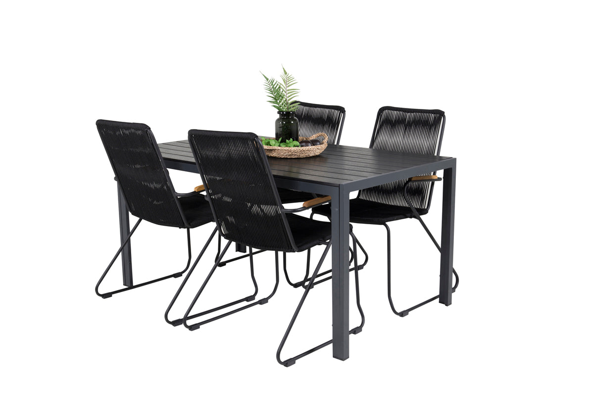 Bois & Break Spisebordsstole Sort +