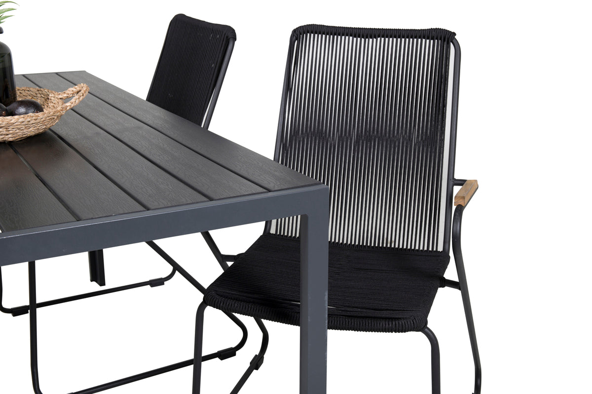 Bois & Break Spisebordsstole Sort +