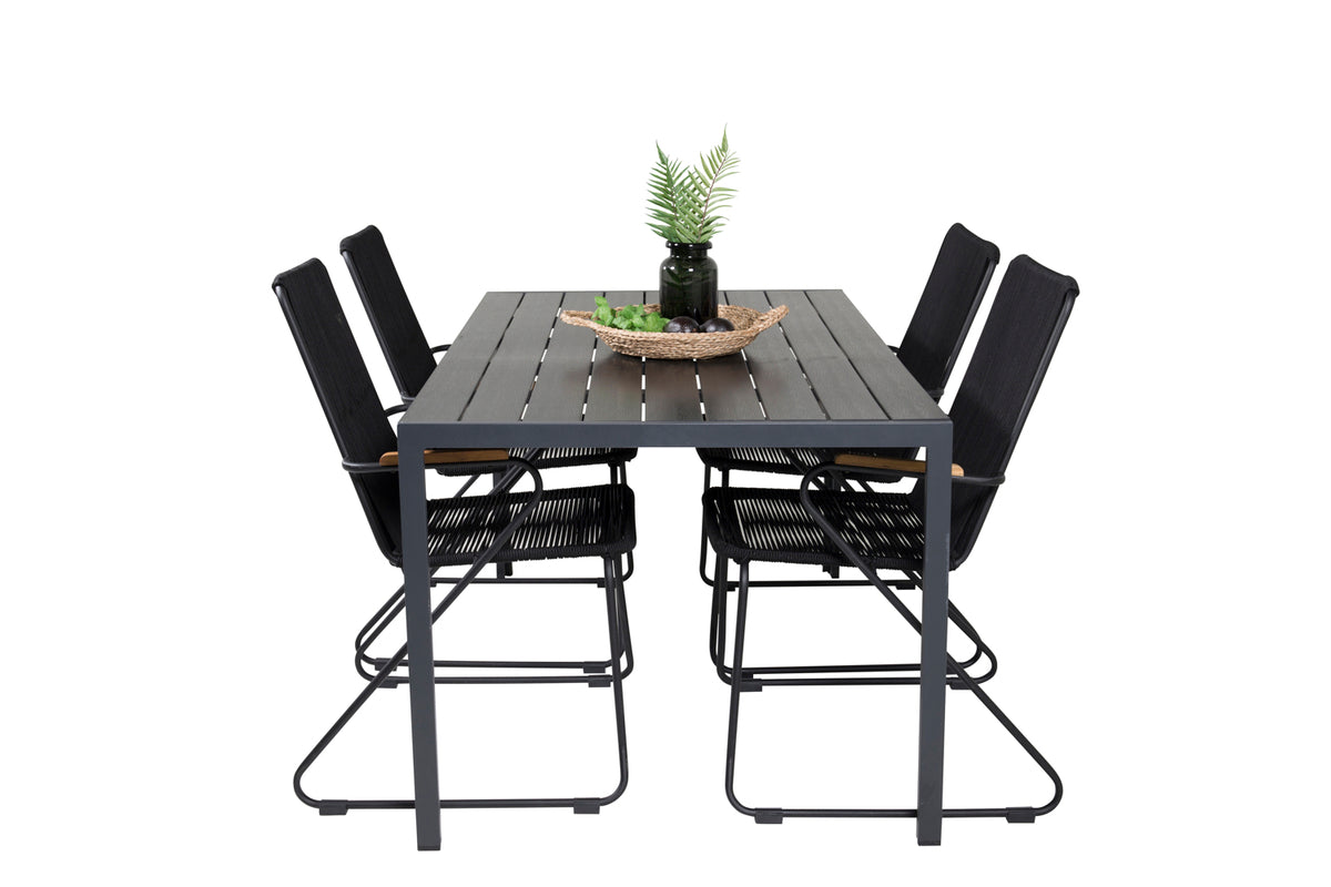 Bois & Break Spisebordsstole Sort +