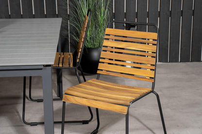 Levels & Bois Spisebord 160x100x75 + Spisestole Natur