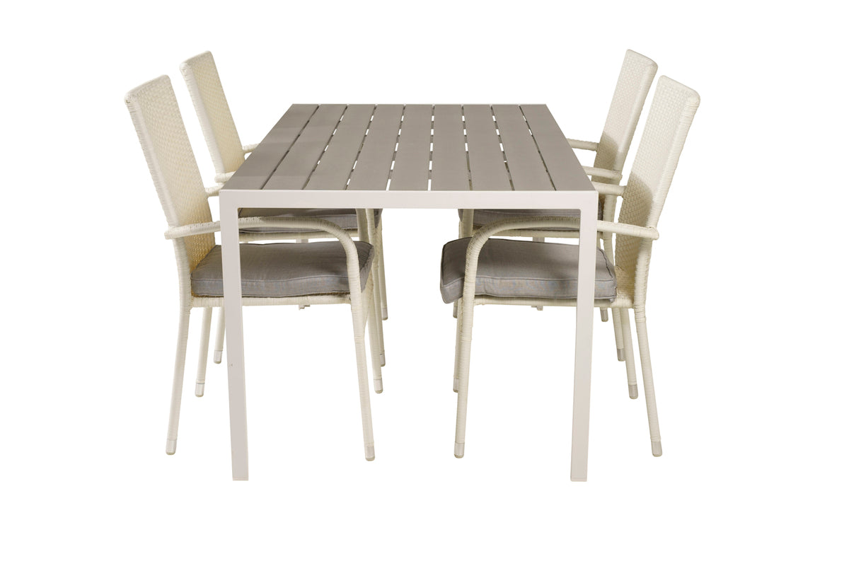 Break & Anna Break | Anna Spisebord 150x90 + 4 spisestole