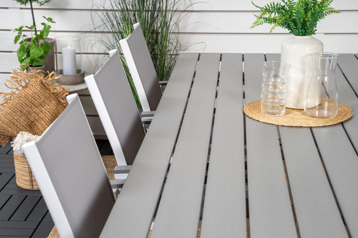 Break | Parma Spisebord 205x90 + 6 spisestole