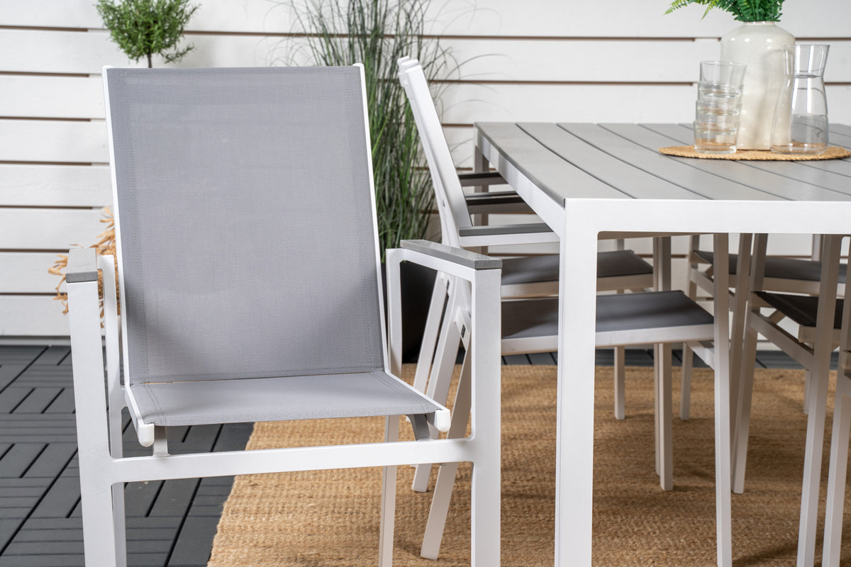 Break | Parma Spisebord 205x90 + 6 spisestole