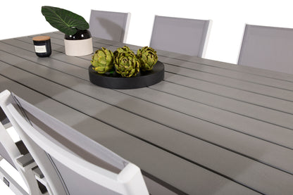 Break | Parma Spisebord 205x90 + 6 spisestole