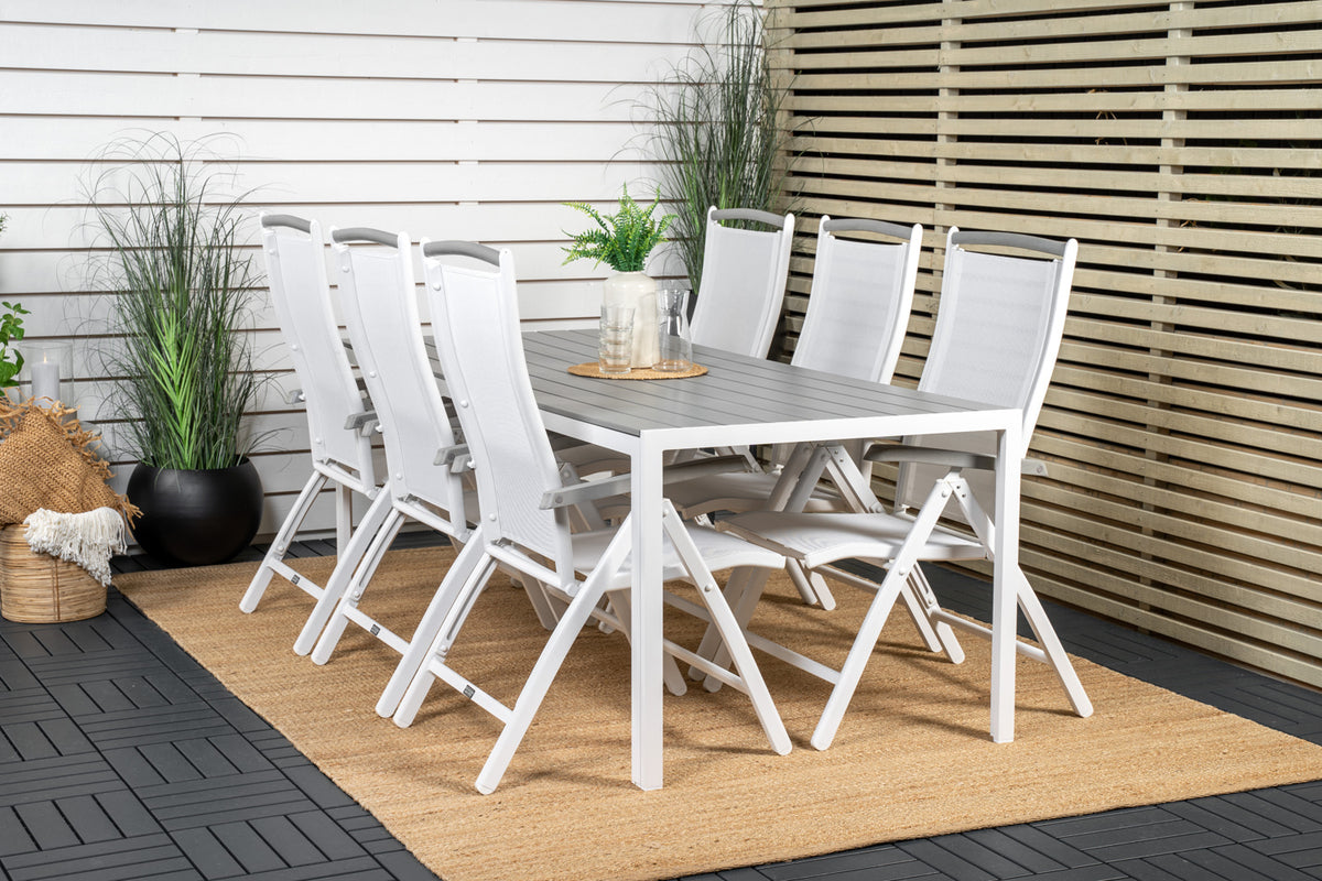 Albany & Break Positionsstole Hvid +