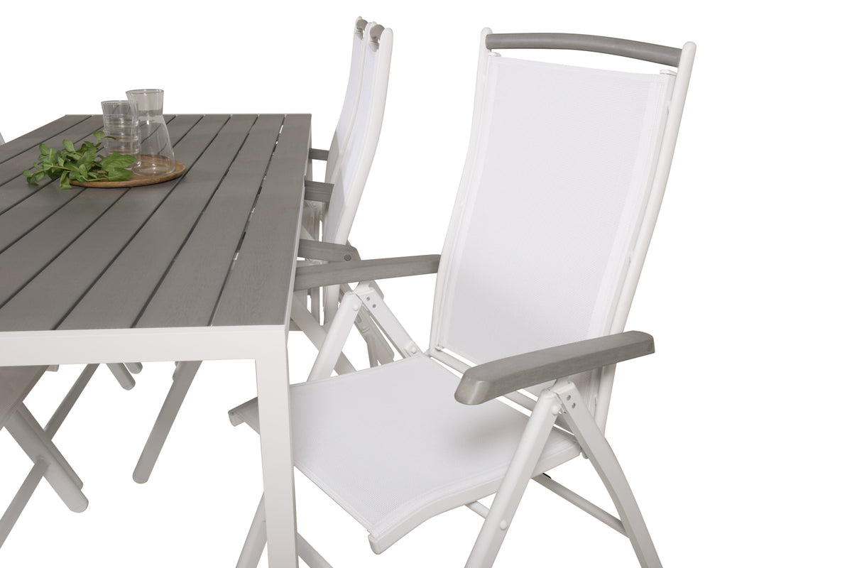 Albany & Break Positionsstole Hvid +