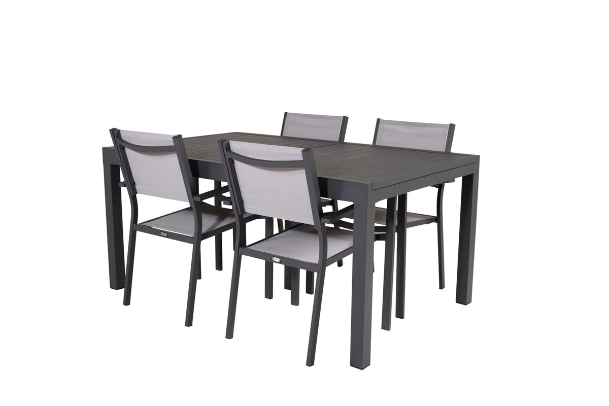 Copacabana & Marbella Spisestole + Spisebord 160x100x75