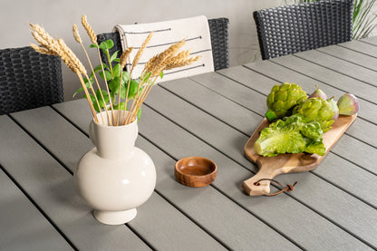 Levels & Knick Spisebord 229x100x75 + Spisestole Sort