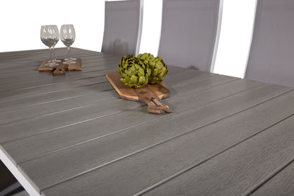 Copacabana & Levels Reclinerstole Grå + Spisebord 229x100x75