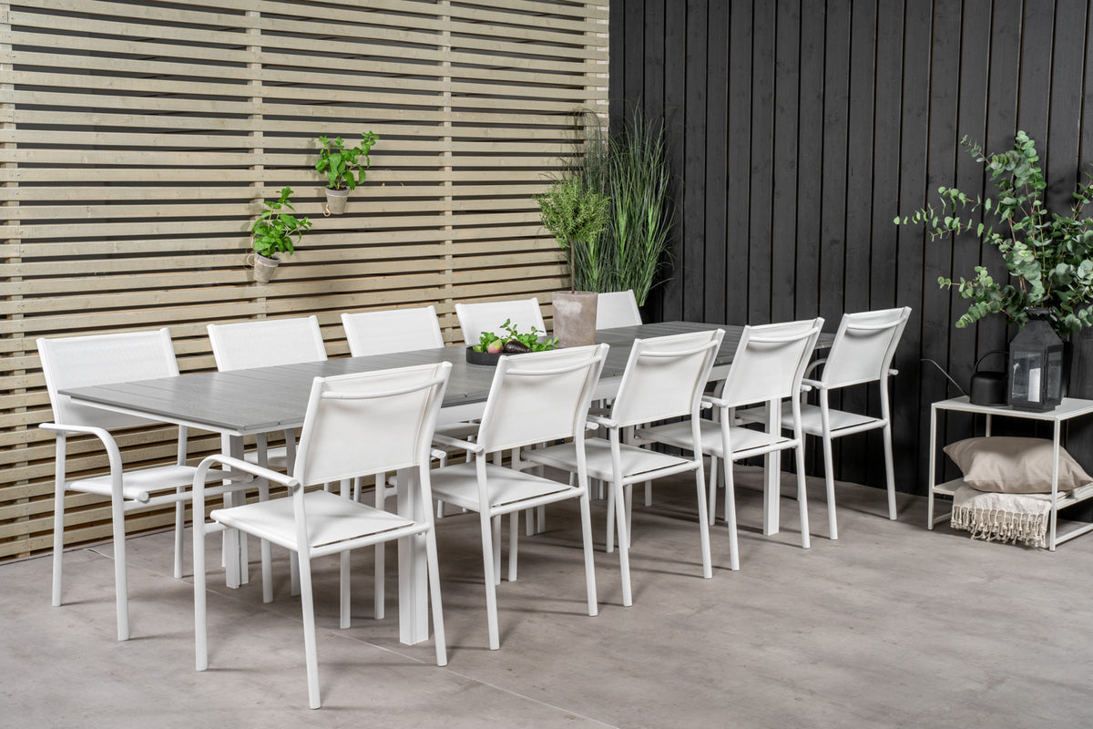 Levels, Santorini Rektangulære Spisegrupper