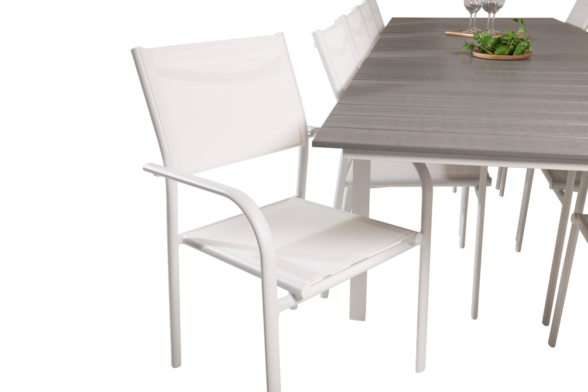 Levels, Santorini Rektangulære Spisegrupper